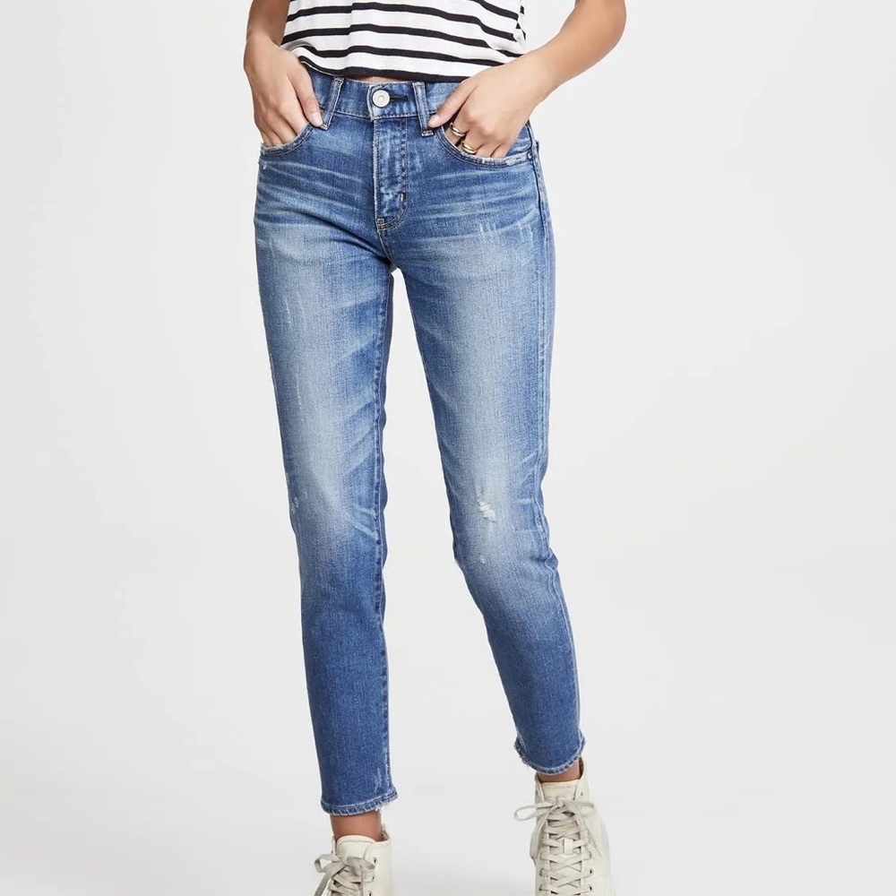 MOUSSY VINTAGE DISTRESSED JEANS